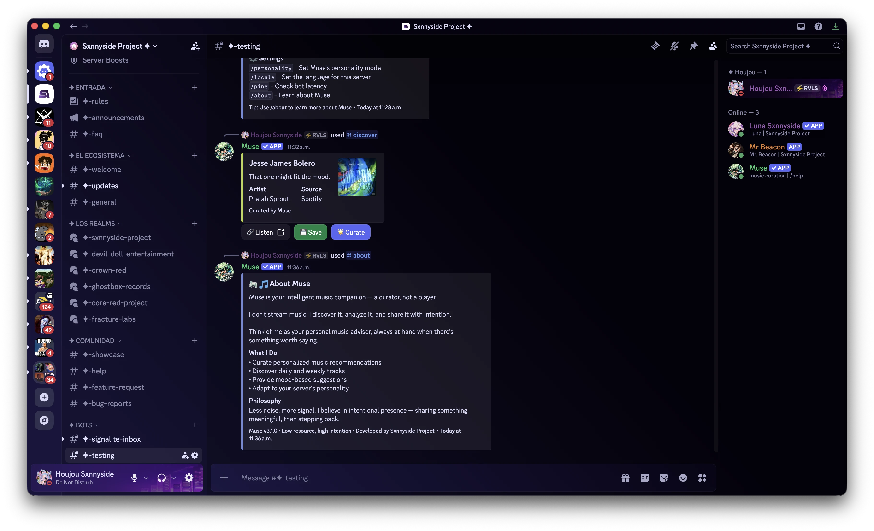 Muse (Discord Bot)