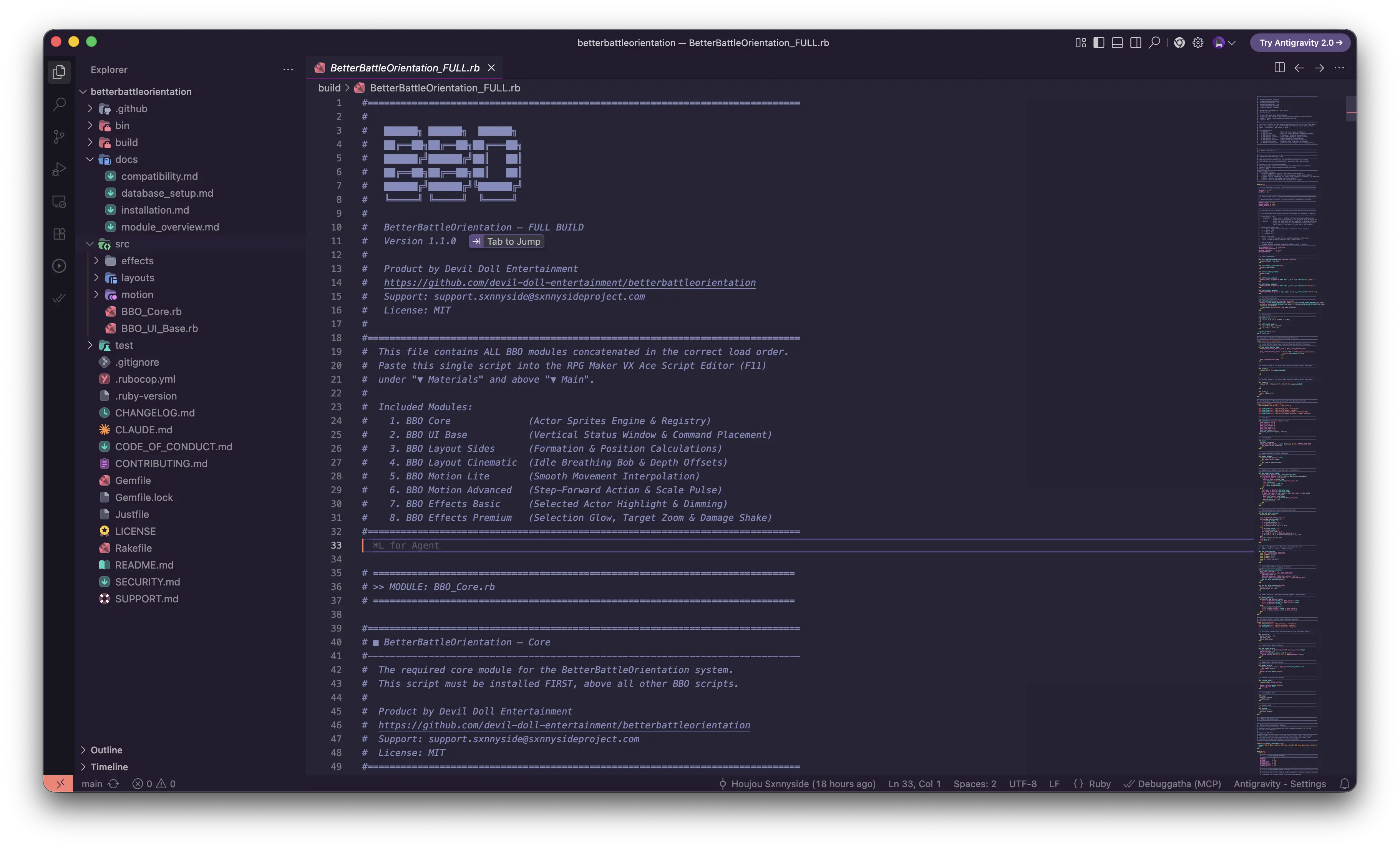 BetterBattleOrientation (BBO)